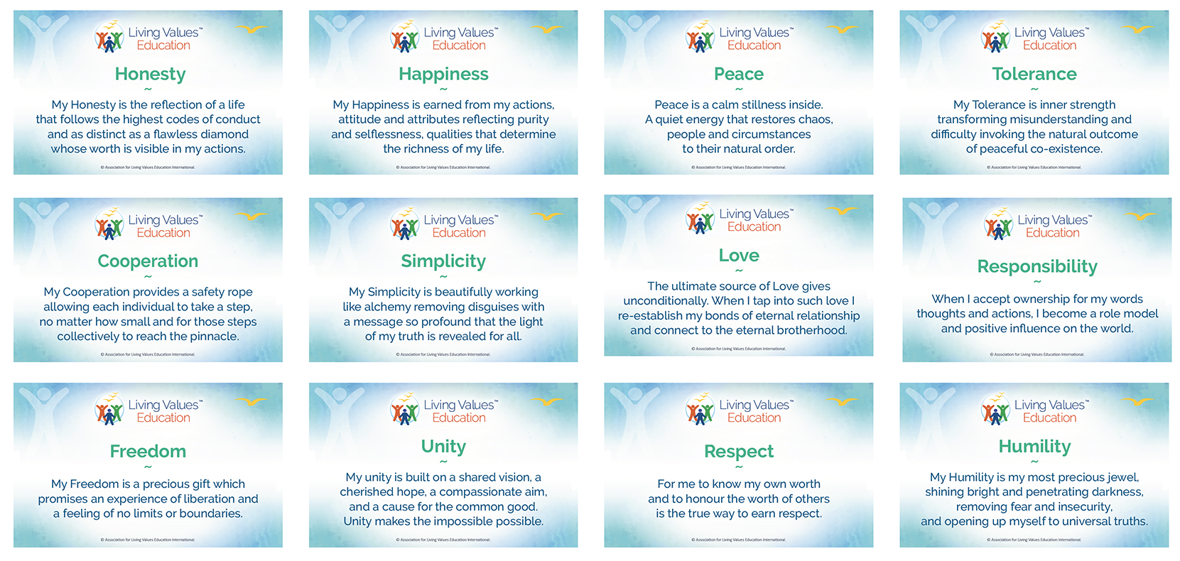 Values Cards